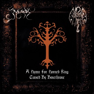 Theoroth & Evilnox - A Hymn For Horned King/Cursed By Bonethrone [Split] (2016)