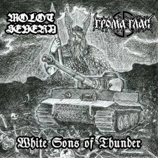 Грома Глас & Молот Севера - White Sons Of Thunder (Split Tribute To Der Stürmer) [Split] (2016)