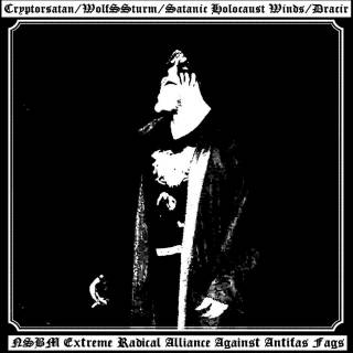 Cryptorsatan & Wolfssturm & Satanic Holocaust Winds & Dracir - NSBM Extreme Radical Alliance Against Antifas Fags (2018)
