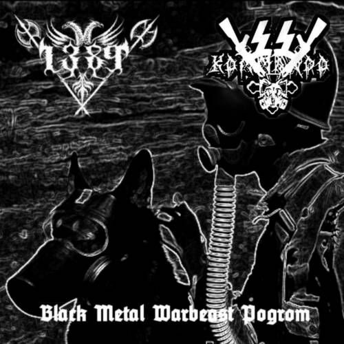 Soldiers Of Satan Kommando & 1389 - Black Metal Warbeast Pogrom (2019)