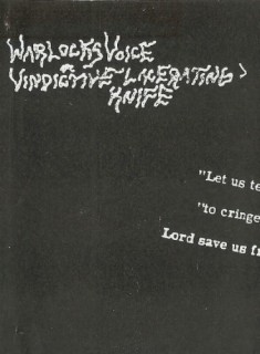 Warlocks Voice - Vindictive Lacerating Knife [Demo] (2010)