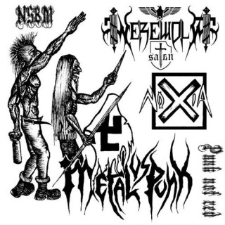 Werewolf Satan & NoXiA - Metal VS Punk (2015)