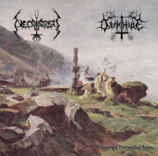 Necrostrigis & Darkthule - Amongst Primordial Ruins (2015)