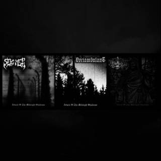 Sekhmet & Annihilation 666 & Noctambulant - Attack Of The Midnight Shadows [Split] (2010)
