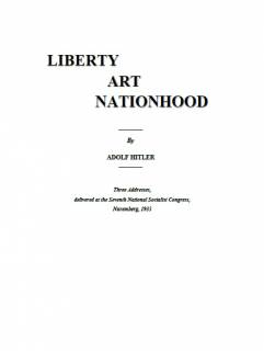 Liberty, Art and Nationhood