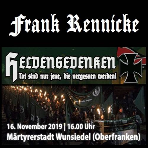 Frank Rennicke - Heldengedenken in der Pfalz (2019)